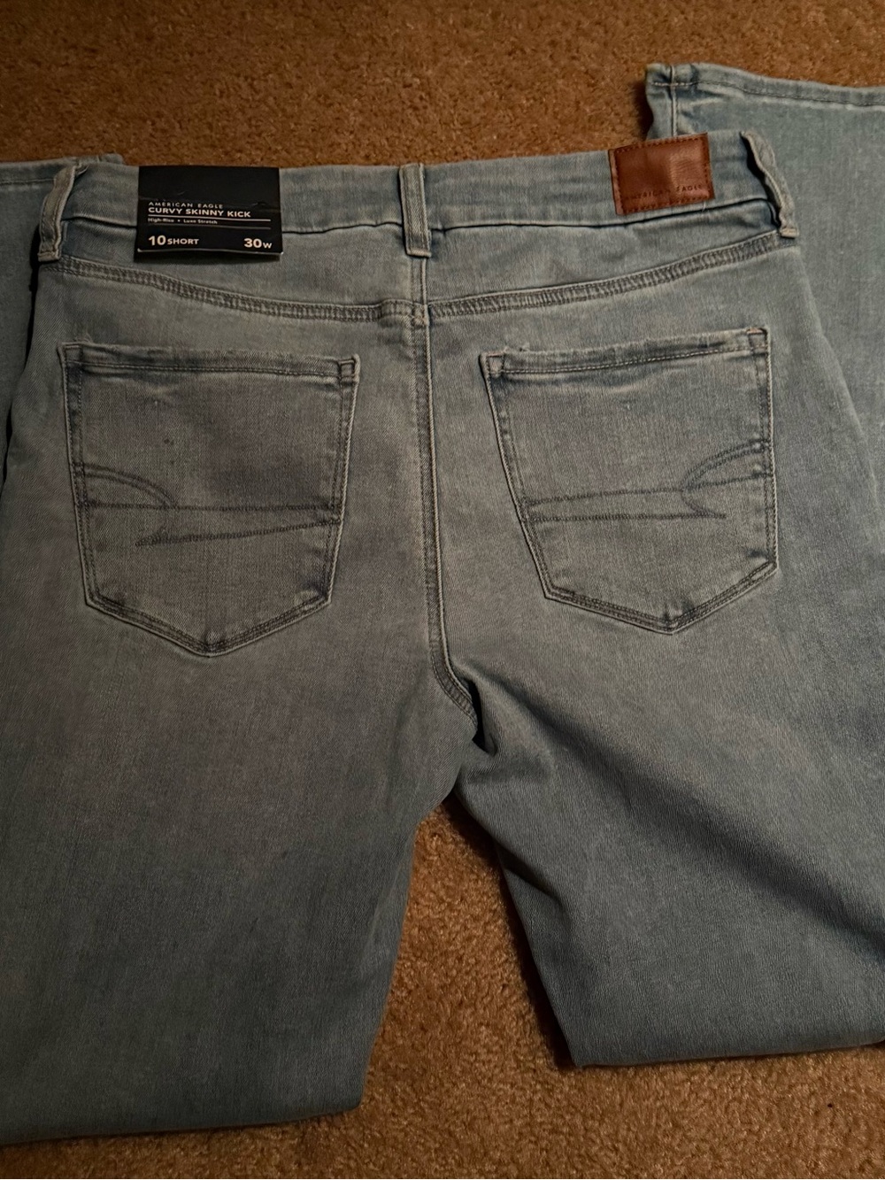 American Eagle Outfitters curvy skinny kick jeans - Picture 3 of 4